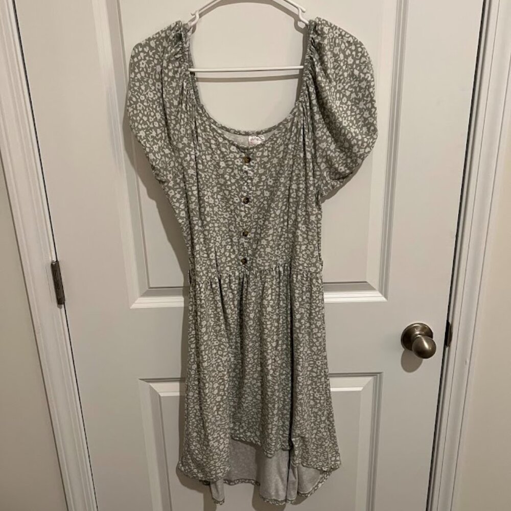 NOBO Size XXL Floral Hi-low Dress
